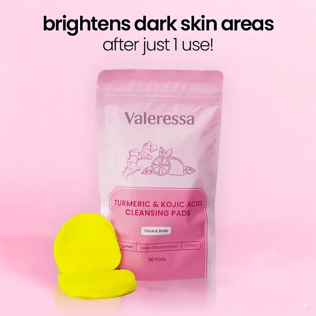 Brightening turmeric & kojic pads