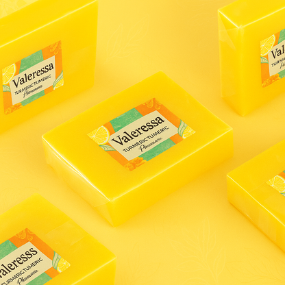 Turmeric brightening soap